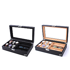 Κουτί πολυτελείας για ρολόγια και γυαλιά σε δύο χρώματα - D40-D41